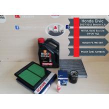 Honda Civic 2007-2011 FD6 Motul 0W-20 Yağ 4LT - Bosch Bakım Seti
