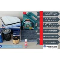 Toyota Corolla 2010 -2012 1.4 Dizel Castrol 5w30 - Bosch Set