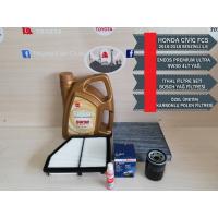Honda Civic 2016 - 2021 FC5 Eneos 5W30 4LT - İthal Filtre Seti