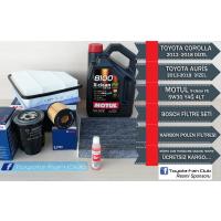 Toyota Auris 2013-2018 1.4 Dizel Motul Partüküllü 5W30 - Bosch Set